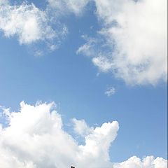 photo "The house and the sky. Village Filippovskaja."