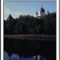 photo "Domes of a monastery"