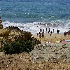 фото "Little beach on the rocks"