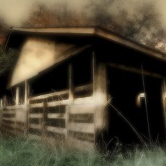 фото "Hand Tinted Old Barn"