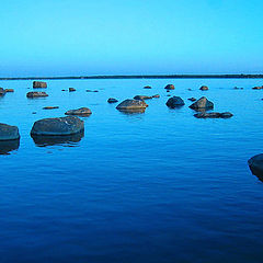 фото "blue sea on the rocks"