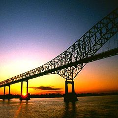 фото "Trestle and Sunset"