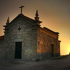 фото "Chapel at sunset"