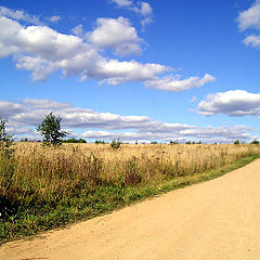 photo "In the sky the roads"