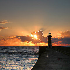 photo "End of day at Foz do Douro"