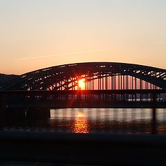 фото "Через Эльбу на Wilhelmsburg"