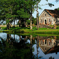 photo "Small house at lake."