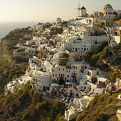 photo "Oia. City on the rock. Santorini, Greece."