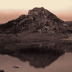 фото "Lake on mountain"
