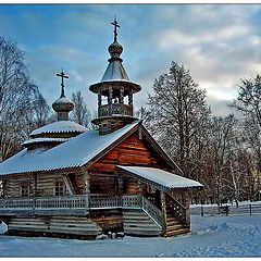 фото "Деревянные церкви Руси."