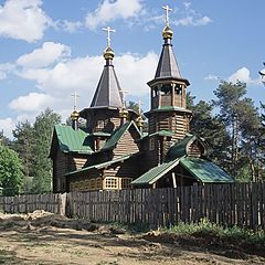 фото "Пос. Снегири, Мос. обл. Храм преподобн. Серафима"