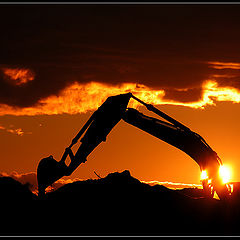 photo "Construction Sunset"