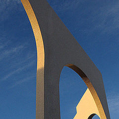 photo "Arches and the sky"