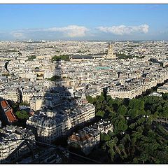 photo "Shadow of Tour d'Eiffel."