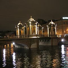 photo "Lomonosov bridge, St.Petersburg"