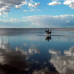 фото "in silence, through  blues and dreams..."