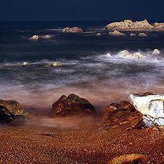 фото "nightlight at the beach"