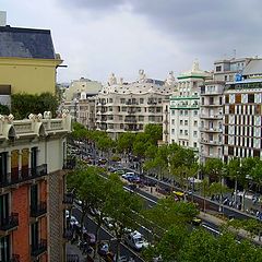 фото "Barcelona III - Paseo de Gracia"