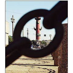 photo "Spying upon Rastralnaya column"