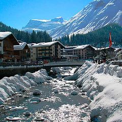 photo "The Alpine village"