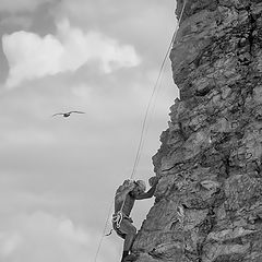 photo "THE ROCK-CLIMBER"