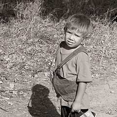 photo "The rural boy."