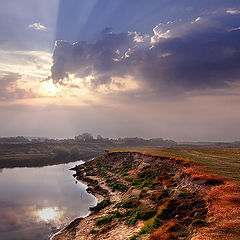 photo "Morning on the river Iput"