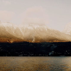 фото "La nuit tombait en Hiver."