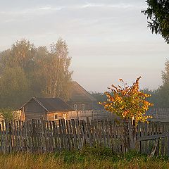 photo "Simple morning village picture"