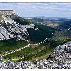 photo "From top of cave city Chufut-Calais. Crimea."