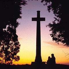 photo "Lovers in the sunset"