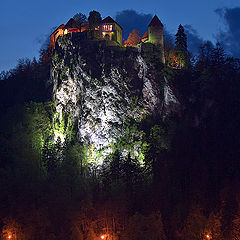 photo "Twilight in the old castle"