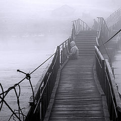 photo "Fisherman on bridge"