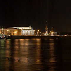 photo "Dvortsovyi bridge - Petropavlovskaya castle"