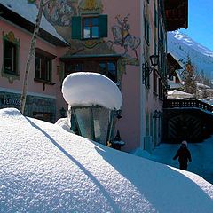 photo "Snowdrifts... Lanterns…"