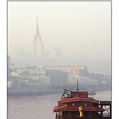 photo "Morning on Moscow-river"