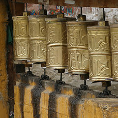 photo "tibet series-Prayful drums"