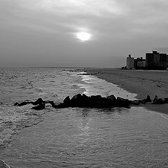 photo "Coney Island sunset."