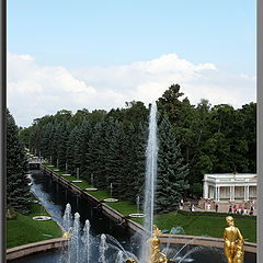 photo "Fountains of Petrodvorets"