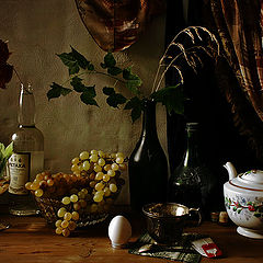 photo "Still-life with three bottles"