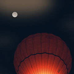 photo "Red Zeppelin. Night flight"