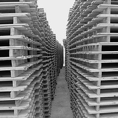 фото "The way between pallets"