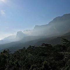 photo "Fog in mountains."