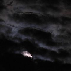 photo "Moon & clouds"