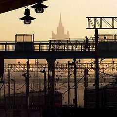 photo "A little man in a big town"