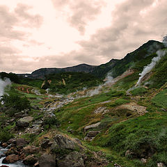 photo "Valley of geysers"