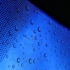 photo "Raindrops In Blue"
