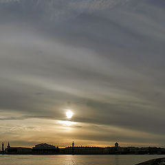 photo "October. A view to the Vasil'evski island"