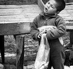 photo "the youngest seller"