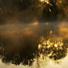 photo "Figure morning light on a water smooth surface!"